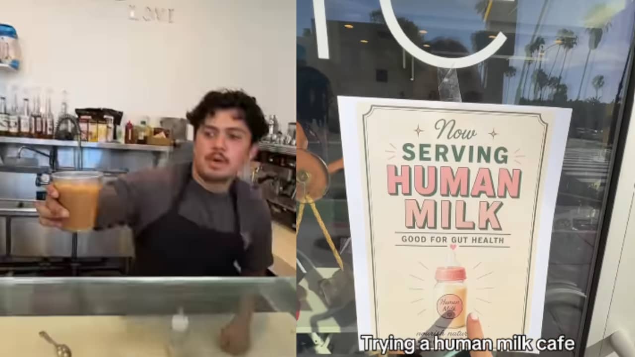 Viral Video:  This Cafe's 'Mommy Mocha' Has One Very Unusual Ingredient: Human Milk