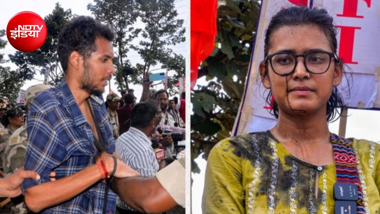 कौन है अमरनाथ पांडेय, जिसने छात्रों के मार्च के बीच नेहा बोरा पर फेंकी स्याही