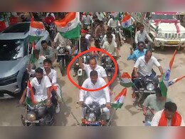 BJP विधायक प्रीतम लोधी का कटा चालान, तिरंगा यात्रा में बिना हेलमेट बाइक चलाने पर भरना पड़ा 250रु जुर्माना