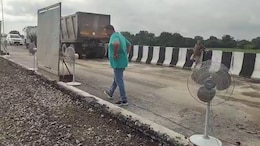 Video: Lucknow-Kanpur Expressway Road Cave-In Repairs Feature 10 Big Fans