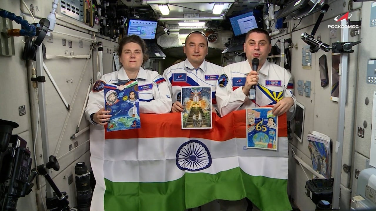 From Space With Friendship: Russian Cosmonauts Salute India On Its 80th Independence Day