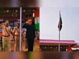 करौली में स्वतंत्रता दिवस समारोह के दौरान चूक, ध्वजारोहण के दौरान नहीं खुली गांठ, पोल पर चढ़ा पुलिसकर्मी