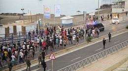 "Would Rather Die": Moroccan Migrants Protest In Spain's Ceuta, Seek Asylum