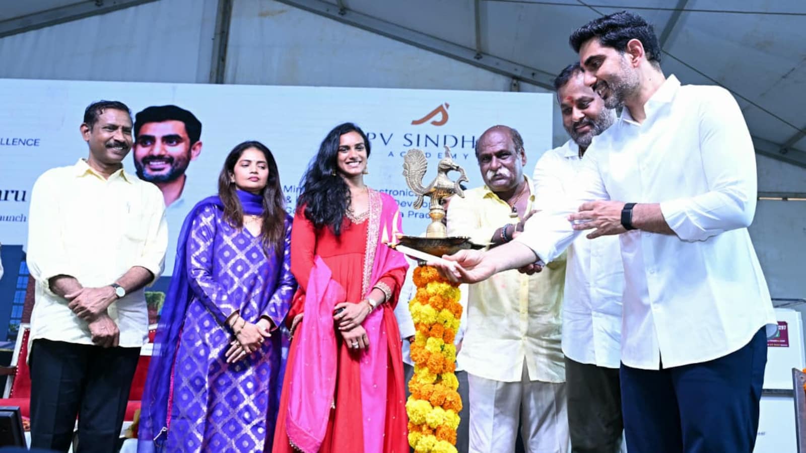 Foundation Stone Laid For PV Sindhus Centre Of Sports Excellence In Visakhapatnam