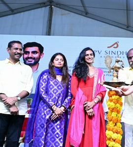 Foundation Stone Laid For PV Sindhus Centre Of Sports Excellence In Visakhapatnam
