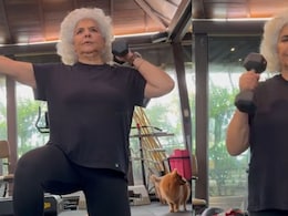 Hrithik Roshan's Mother, 71, Stuns Internet With Lunges And Shoulder Presses In Viral Video