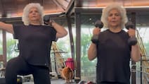 Hrithik Roshan's Mother, 71, Stuns Internet Shoulder Presses In Viral Video