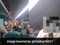 Women Sing And Clap Loudly Inside Moving Train, Railway Staff Intervenes