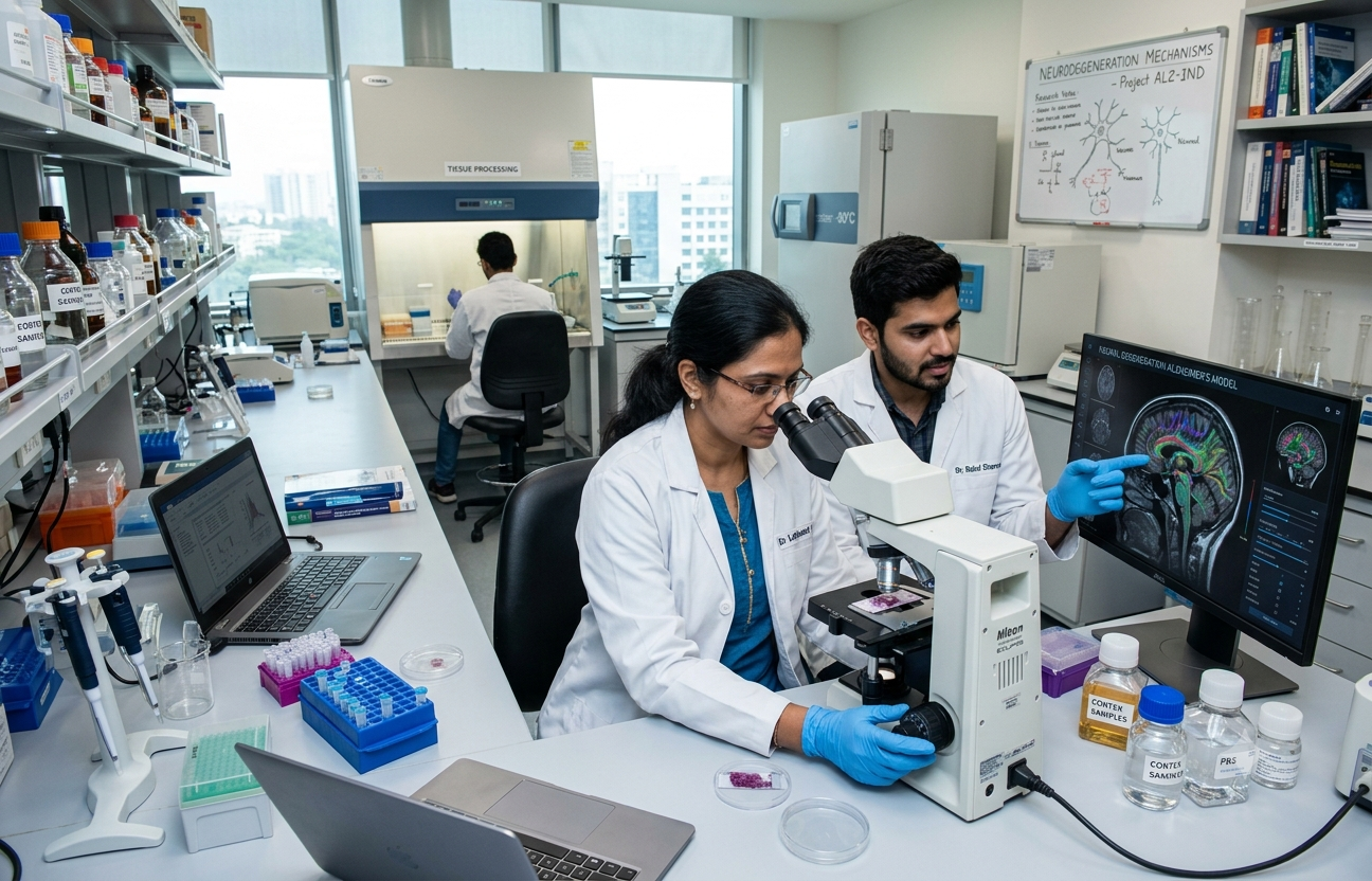 Scientists have identified a molecular switch behind age-related brain disease