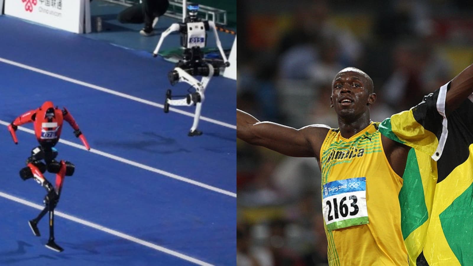 Usain Bolts 100m World Record Broken By Chinese Robot - Video