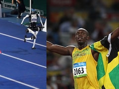 Usain Bolts 100m World Record Broken By Chinese Robot - Video