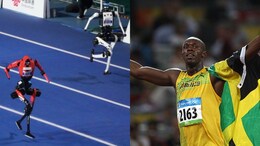 Usain Bolt's 100m World Record 'Broken' By Chinese Robot - Video