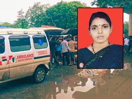 Thane News : नवं स्वप्न पाहण्यासाठी निघाले अन् एका क्षणात सर्व संपलं; खड्ड्यामुळे पतीसमोर पत्नीचा भीषण शेवट