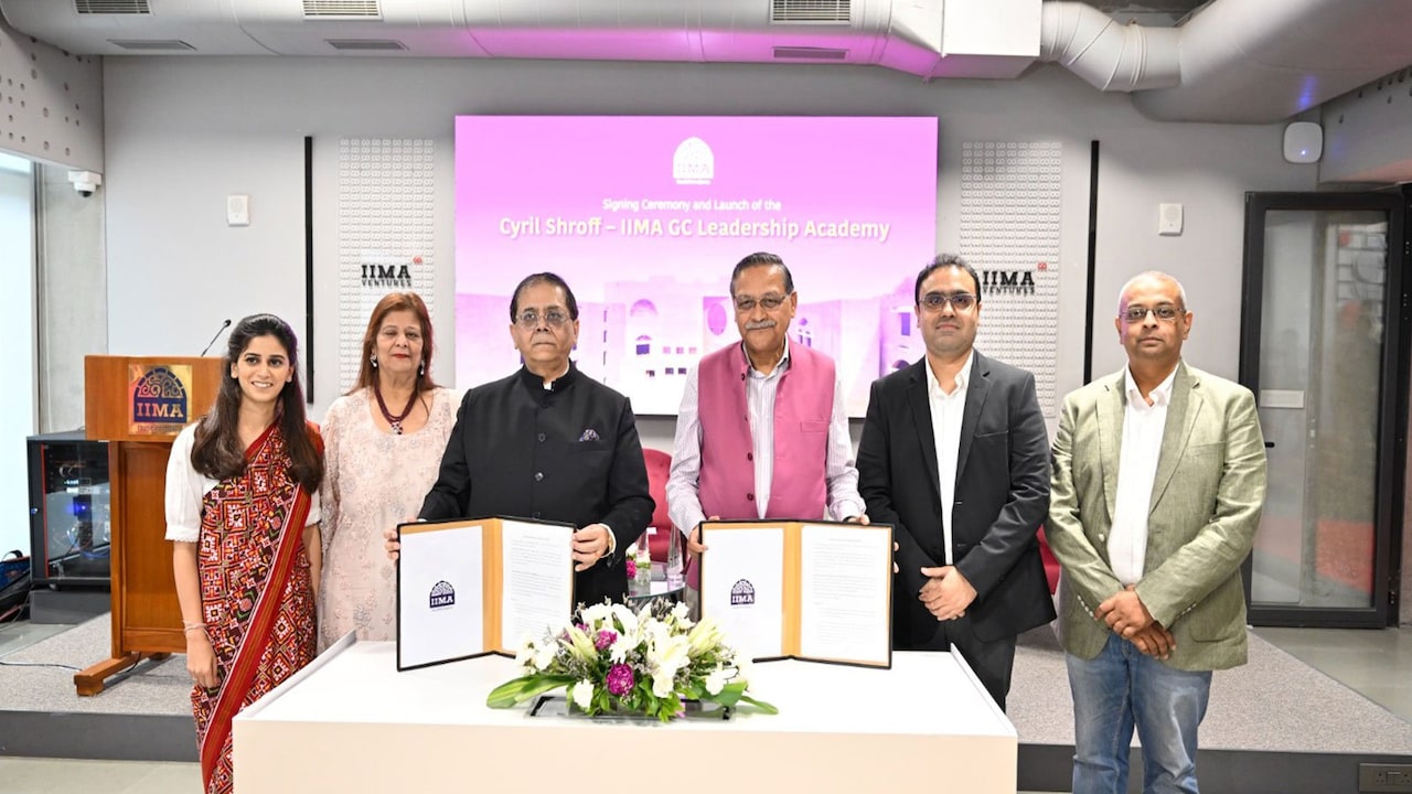 Cyril Shroff-IIMA GC Academy To Focus On Leadership Beyond Law: Paridhi Adani