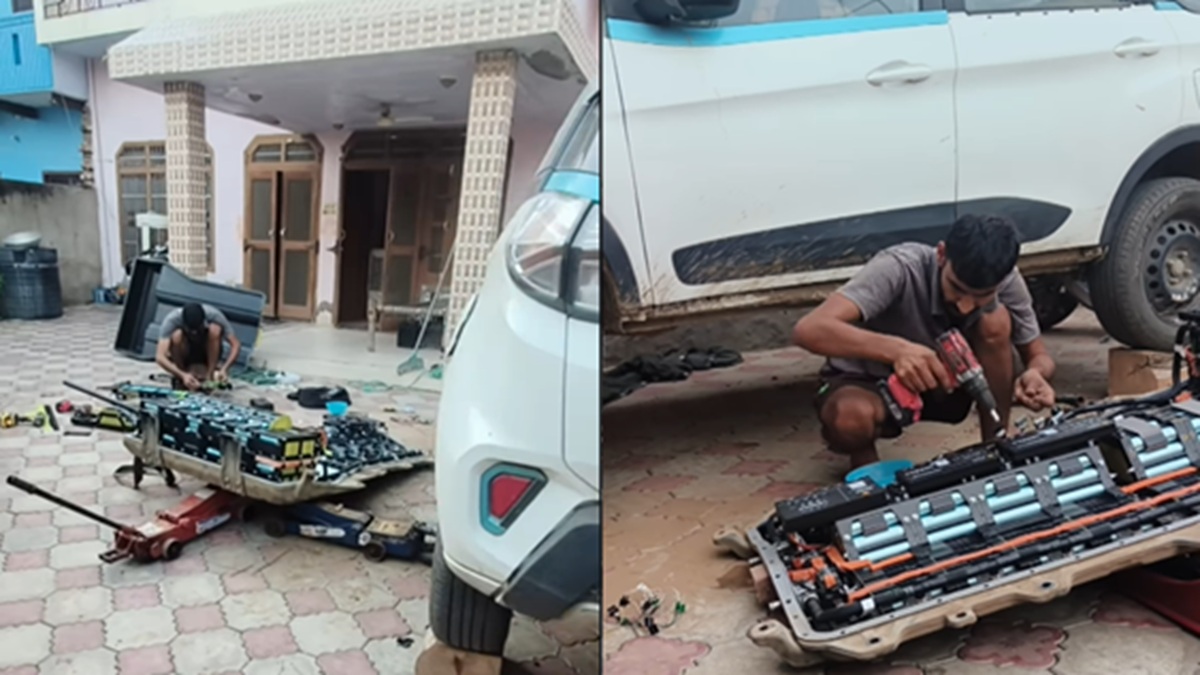 EV में आई खराबी तो इंजीनियर ने खुद रिपेयर कर डाली, सर्विस सेंटर से बहुत कम आया खर्च!