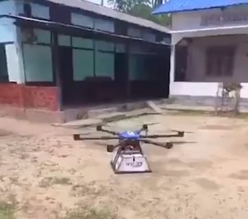 भारतीय डाक विभाग की नई पहल, डाकिया अब साइकिल या बाइक से नहीं...सीधे आसमान के रास्ते पहुंचाएगा चिट्ठी और पार्सल