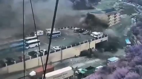 In Apocalyptic Video, People Engulfed By Flash Floods At China-Nepal Border