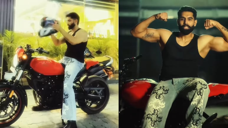 Parmish Verma Rides Royal Enfield Guerrilla 450 Apex In New Instagram Reel: Watch