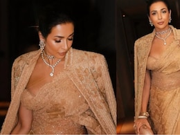 Malaika Arora's Saree And Statement Jacket Combo Is A Masterclass In Power Dressing