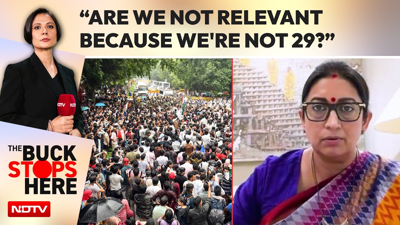 "Are We Not Relevant Because We're Not 29?" Smriti Irani On Gen Z Politics