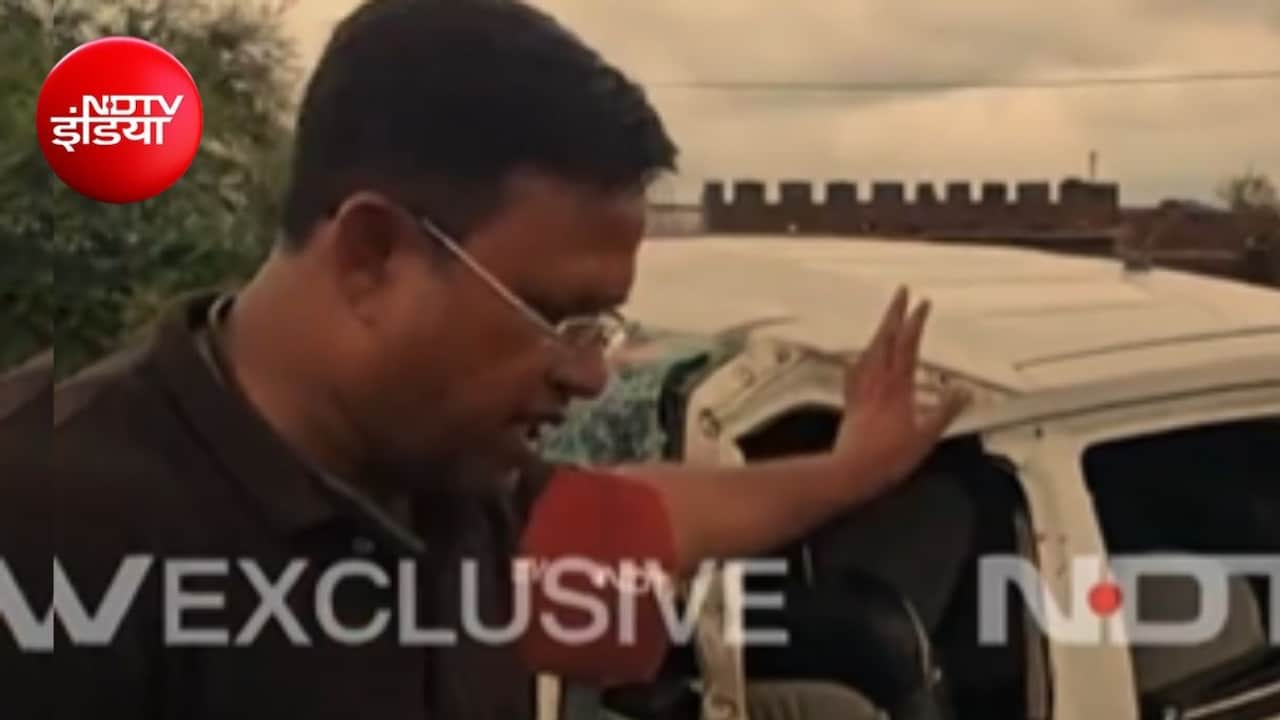 अतीक के बेटे की कार के उड़े परखच्चे, वीडियो में दिखा कितना भयानक था हादसा, चश्मदीद बोला- कार हवा में उछली और...