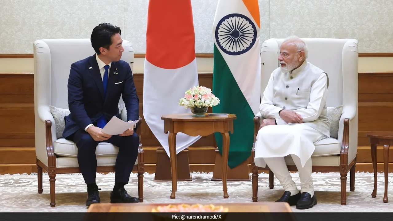 PM Meets Japanese Defence Minister, Stresses On Boosting India-Japan Ties