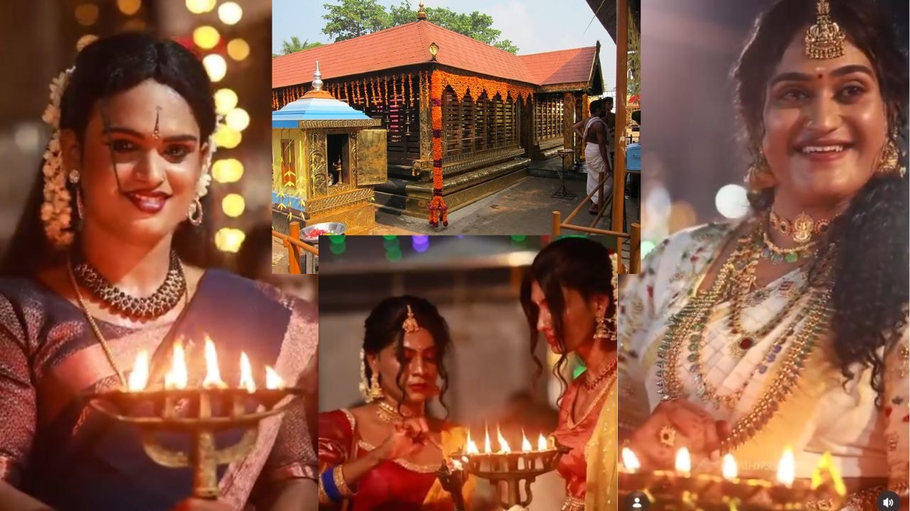 भारत का अनोखा मंदिर जहां देवी के दर्शन के लिए मर्दों को साड़ी पहनकर...करना पड़ता है 16 श्रृंगार
