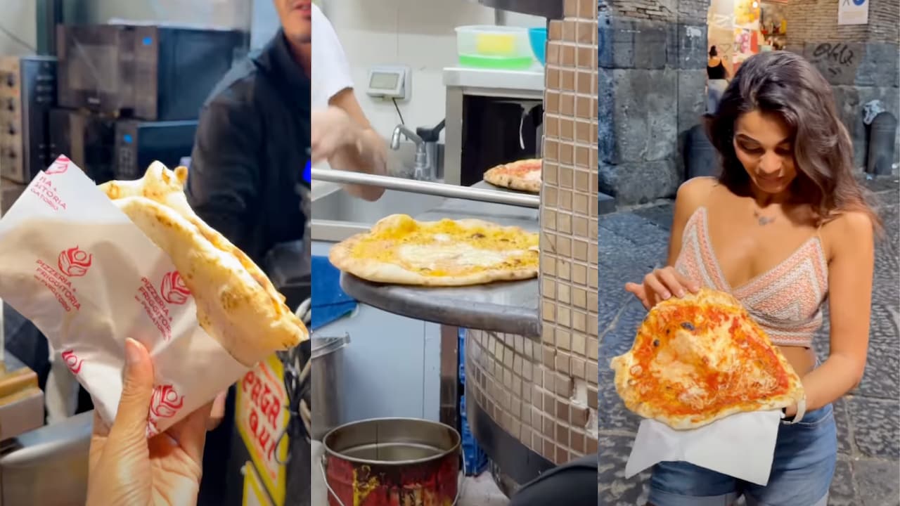 Content Creator Visits Italy, Tries Pizza For Just Rs 170