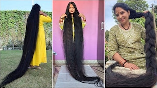 इंडियन यूट्यूबर ने अपने 8 फीट 10 इंच लंबे बालों से बनाया गिनीज वर्ल्ड रिकॉर्ड, शेयर किए हेयर केयर टिप्स