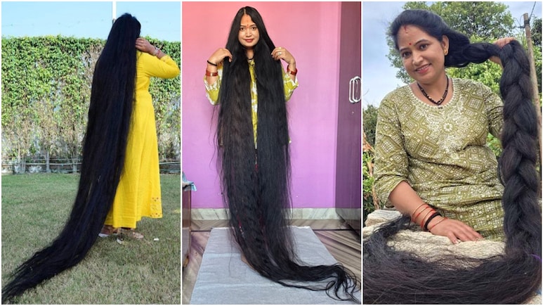 इंडियन यूट्यूबर ने अपने 8 फीट 10 इंच लंबे बालों से बनाया गिनीज वर्ल्ड रिकॉर्ड, शेयर किए हेयर केयर टिप्स