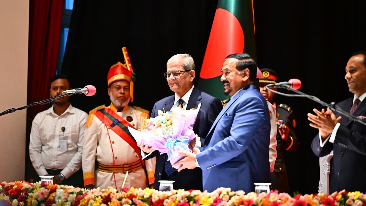 Veteran Politician Mirza Alamgir Takes Oath As Bangladesh's New President
