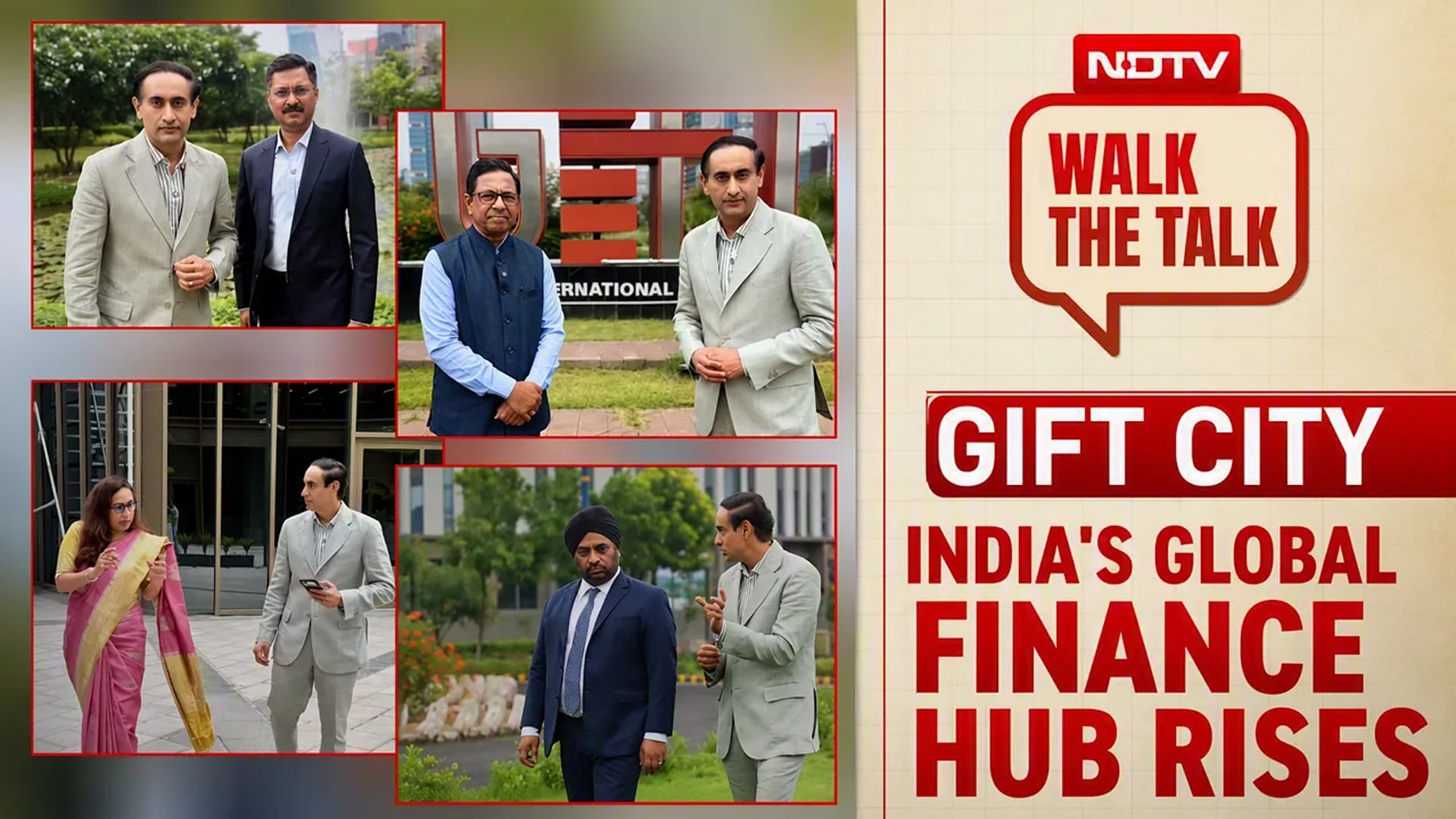 NDTV Walk the Talk: CEO Rahul Kanwal In Conversation With The Brilliant Minds Of GIFT City