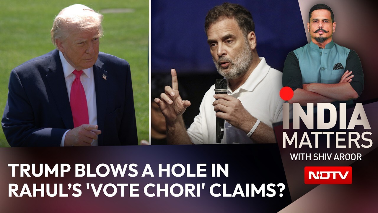 Trump Praises India's Poll System: Does It Undercut "Vote Chori" Claims?