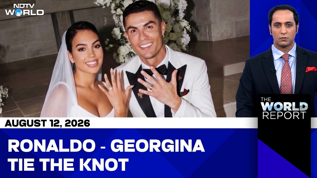 Cristiano Ronaldo Gets Married To Long-time Girlfriend Georgina Rodriguez