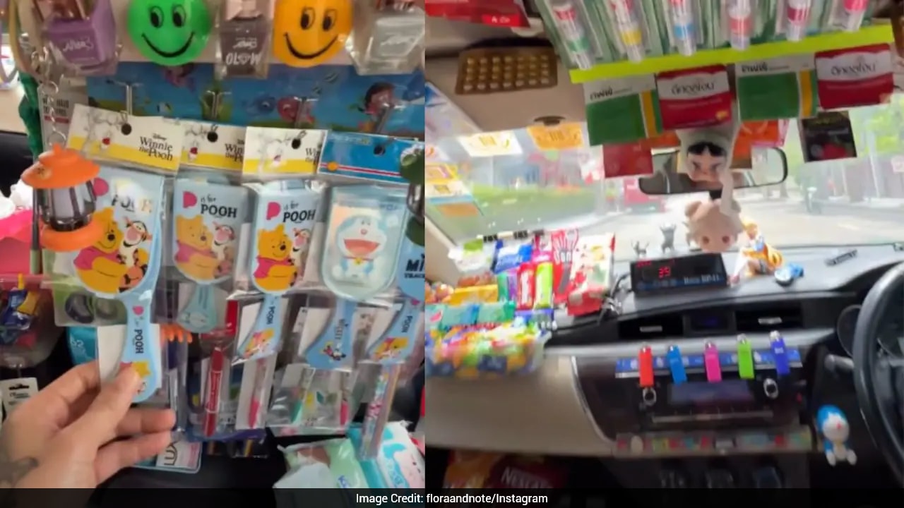 Bangkok Taxi Driver Turns Cab Into Free Mini Mart for Passengers