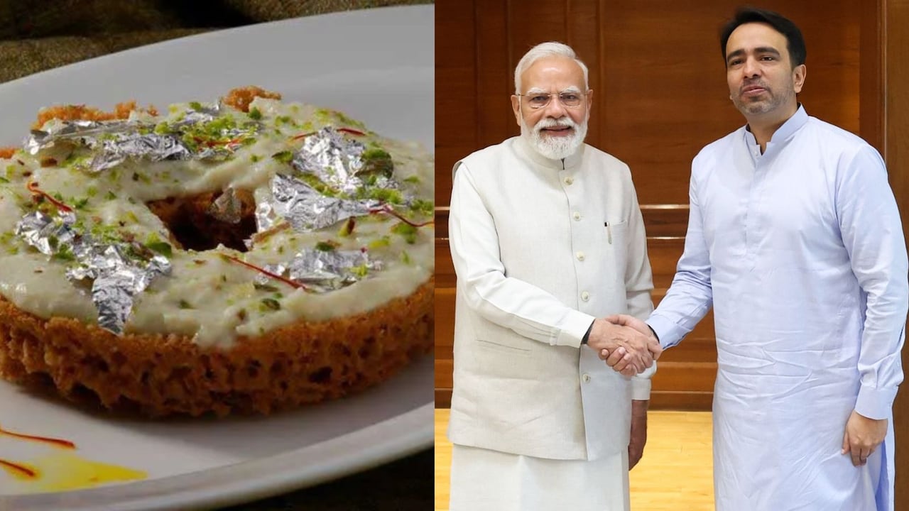 यूपी: प्रधानमंत्री मोदी से मिले RLD अध्यक्ष चौधरी जयंत सिंह, बागपत के घेवर का स्वाद चखाया, खासियत भी बताई