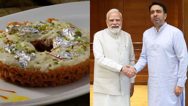 यूपी: प्रधानमंत्री मोदी से मिले RLD अध्यक्ष चौधरी जयंत सिंह, बागपत के घेवर का स्वाद चखाया, खासियत भी बताई