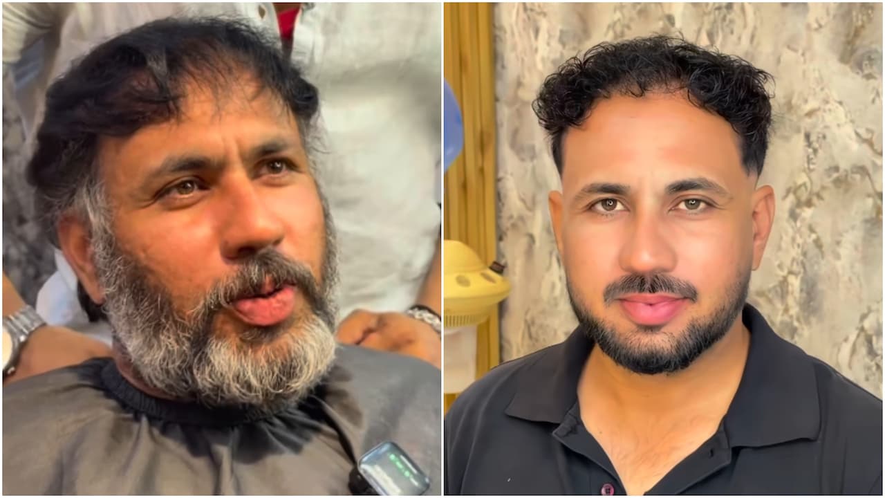 देहरादून के 'स्टाइलिंग गबरू' ने 40 साल के कस्टमर को बना दिया 20 साल का जवान, लोग बोले- ये अंकल वही हैं या कोई ओर?