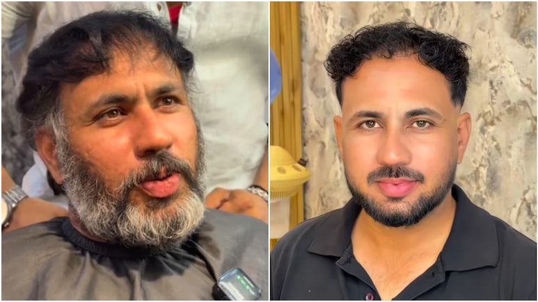 देहरादून के 'स्टाइलिंग गबरू' ने 40 साल के कस्टमर को बना दिया 20 साल का जवान, लोग बोले- ये अंकल वही हैं या कोई ओर?
