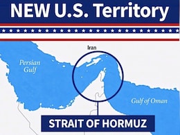 Trump Posts AI Photo Of Hormuz As "New US Territory", Says All Mines Removed