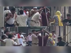 आंखों में मिर्च पाउडर डाला, लाठी-डंडों से पीटा... दिल्‍ली में पुलिसवालों पर हमले का वीडियो वायरल