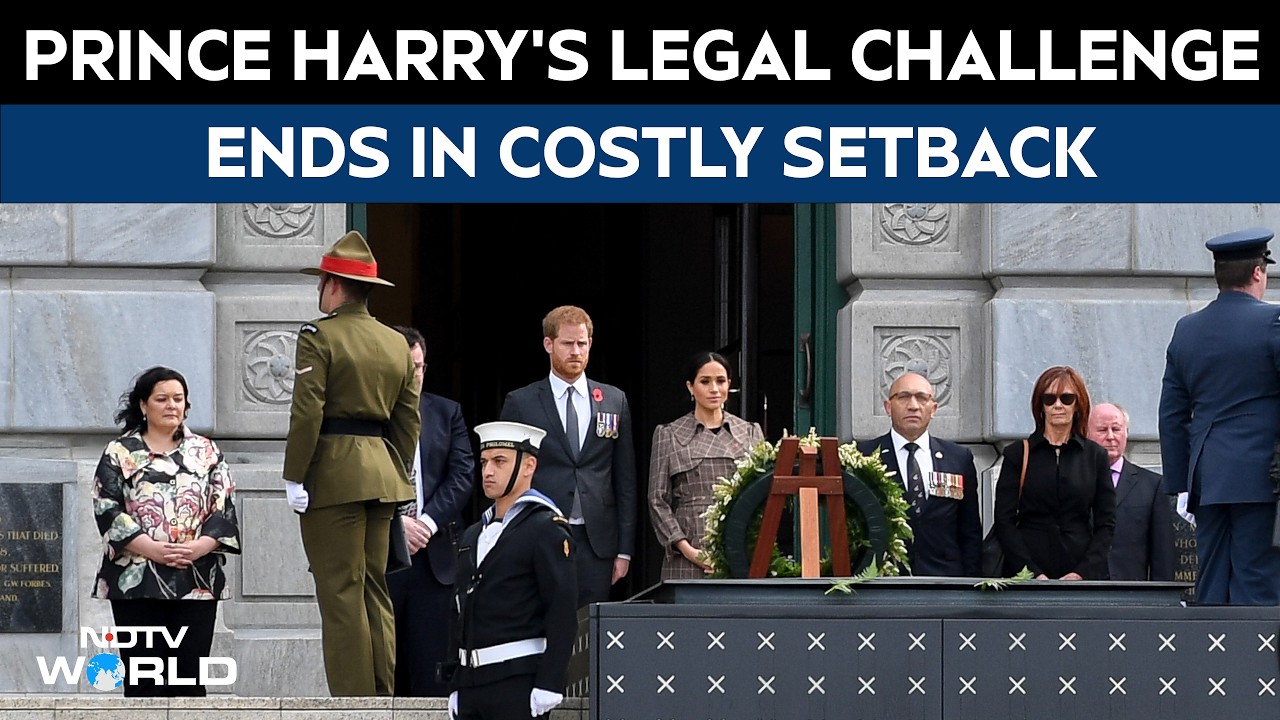 Prince Harry Hit With 34.5 Million Pounds Legal Bill After Losing Daily Mail Privacy Case