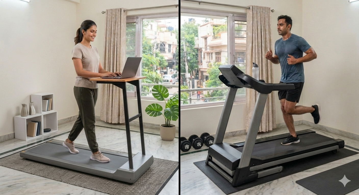 Both options can provide a great way to incorporate movement into your day