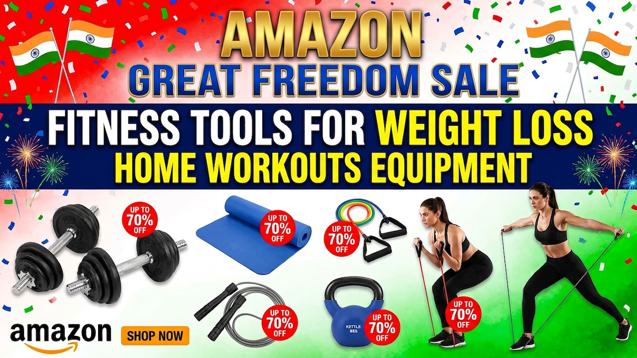 वजन घटाना हो या बॉडी बनानी हो, देखें Amazon Sale में भारी छूट पर मिल रहे हैं ये Best-Selling Fitness Tools