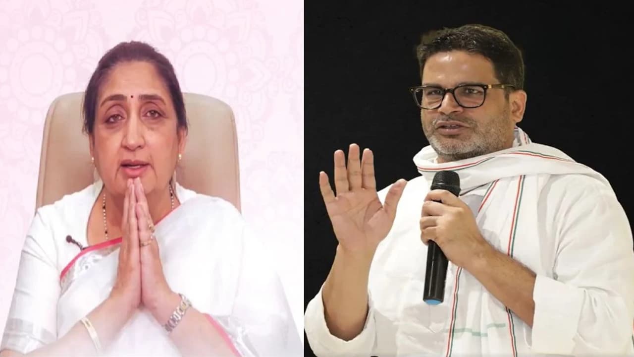 BJP's "Rift" Caution As Sunetra Pawar Meets Prashant Kishor In Mumbai