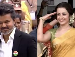 "Thinks Can Justify Such Vulgarity": DMK On Vijay, Trisha Salute At Independence Day Event