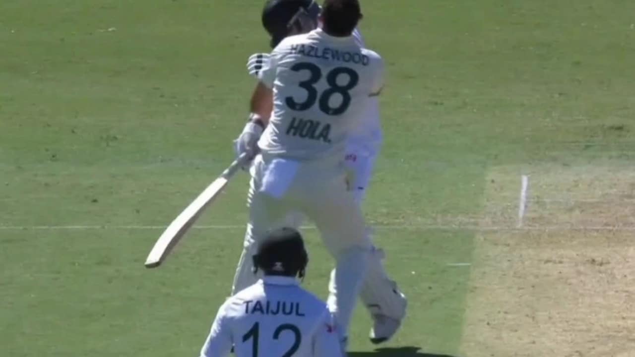 Hazlewood Collides With Bangladesh Batter, Left Fuming Over Controversial Act