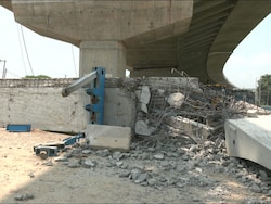 Labourer Killed After Under-Construction Flyover Collapses In J&amp;K's Samba