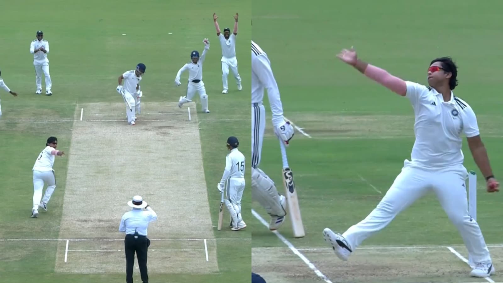 Watch: Failed With Bat, Vaibhav Sooryavanshi Turns Into Bowler And Leaves All In Awe In Duleep Trophy. BCCI Reacts