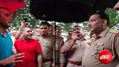 48 घंटे से पानी नहीं; ग्रेटर नोएडा वेस्ट में निवासियों का प्रदर्शन, सड़क जाम कर सोसाइटी में किया हंगामा